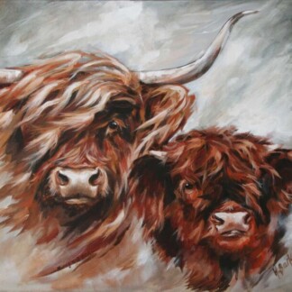 Image of Morag and Son by Hillary Barker